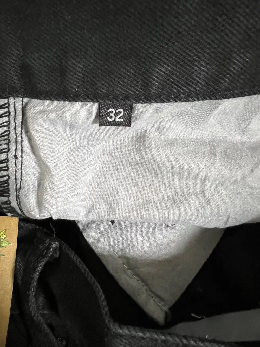 Black Denim Tears 32X32 Levi’s Cotton Wreath Jean
